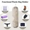 Plastic Bag Holder, Wall Mount Plastic Bag Organizer Dispenser, Heavy Duty Grocery Bag Storage Holder for Home Kitchen Camper (Tablet Leaves)